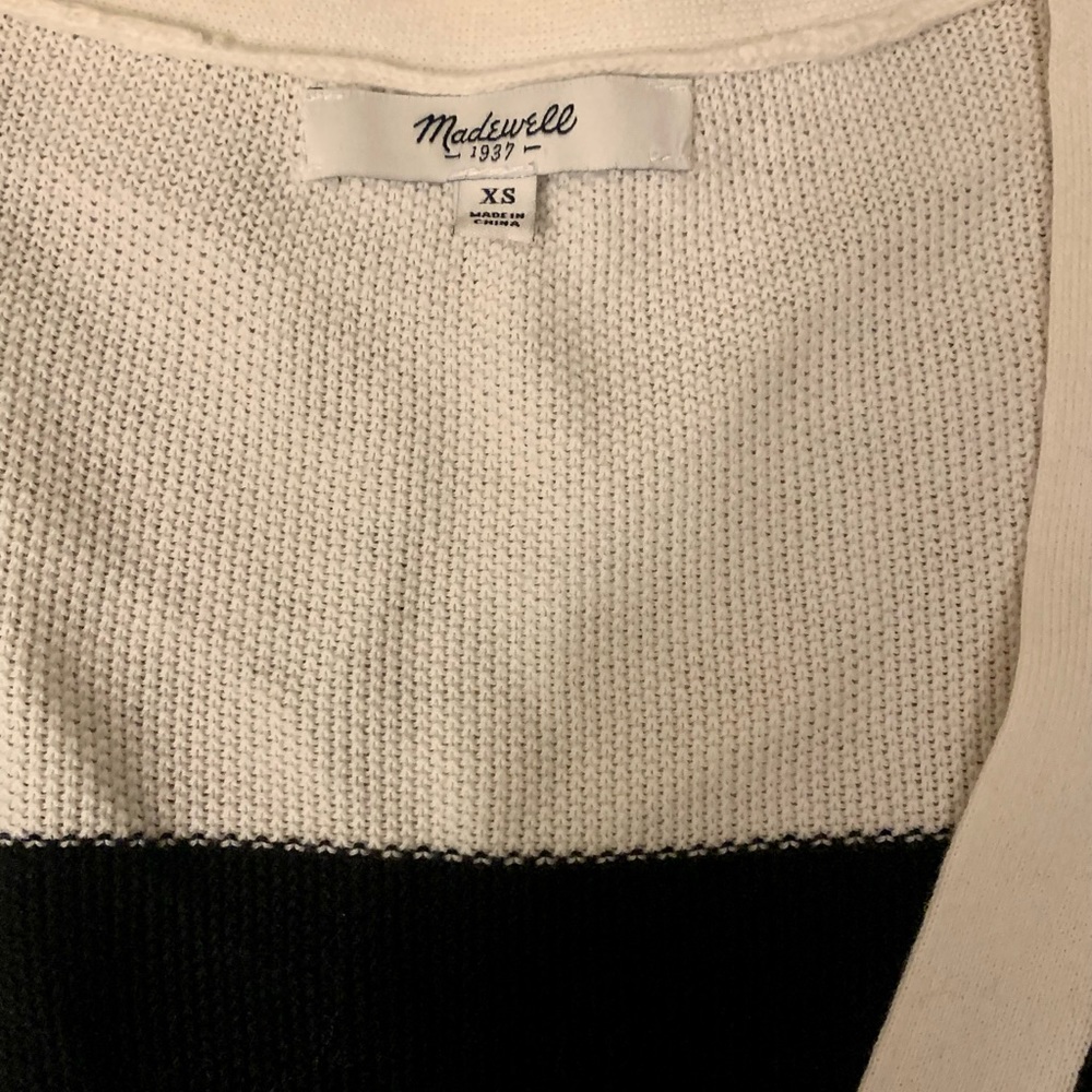 Madewell Inlet Colorblock Button Front Cardigan S… - image 4